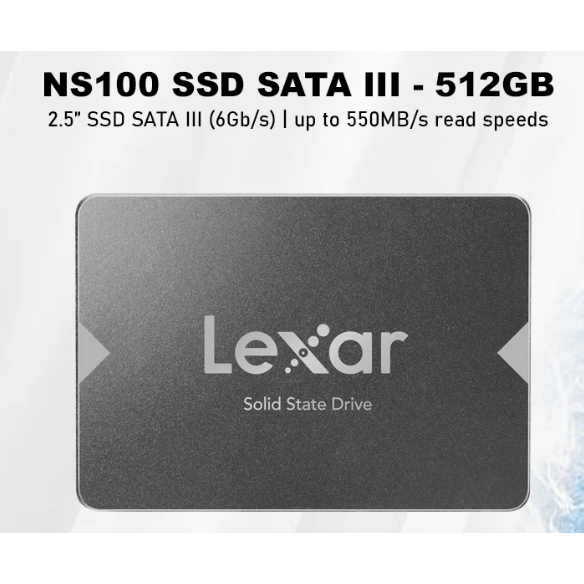 SSD Lexar 512Gb Bekas Like New