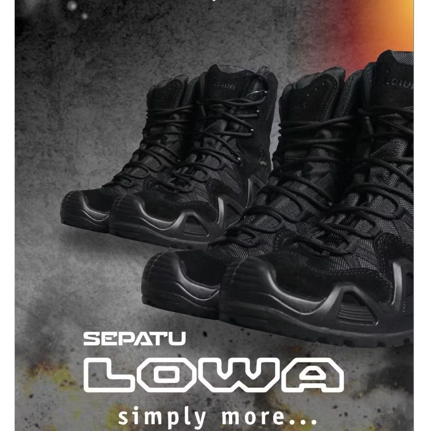SEPATU PDL NEW ORIGINAL LOWA 8"