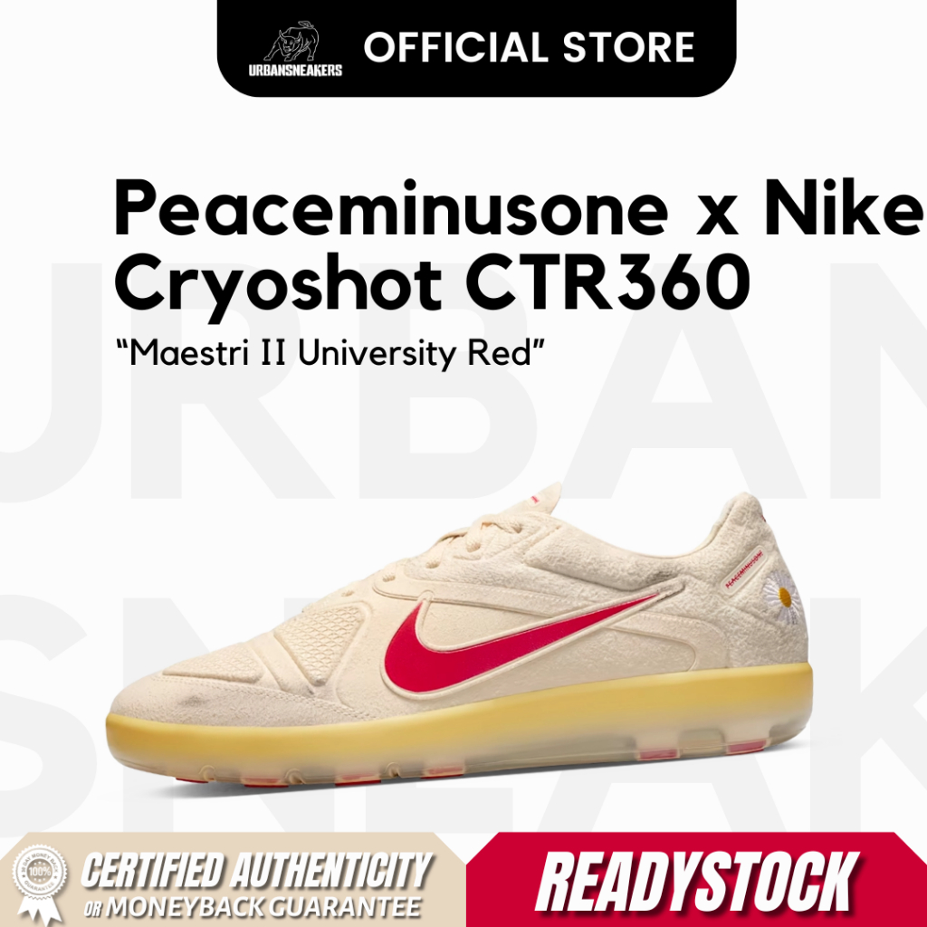 Nike Cryoshot CTR360 Maestri II x G-Dragon Peaceminusone Natural University Red | HQ1460 100