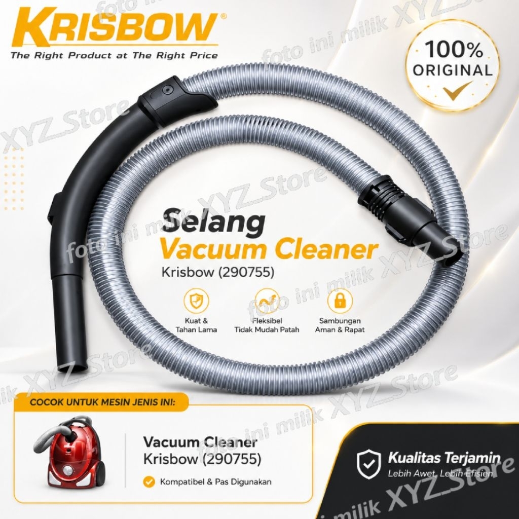 Selang Smart Vacuum Cleaner Krisbow (290755 / SI237e) / Hose Vacuum Cleaner Krisbow / Selang Vacuum 