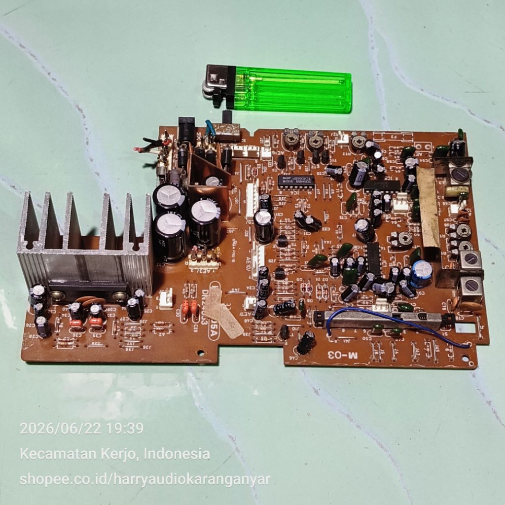 Modul Power-Amp IC LA4508 Ori Lepasan Belum Ditest