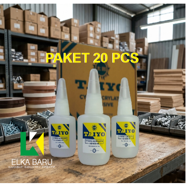 {PAKET 20 PCS} LEM TETES TAIYO BESAR