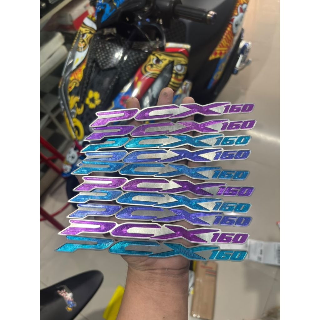 emblem titanium pcx160 original vietnam