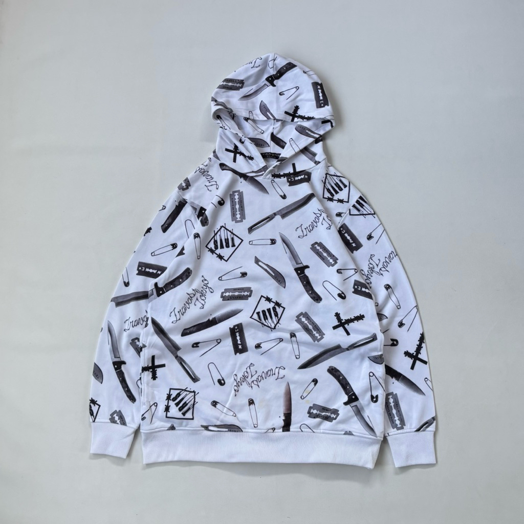 Pullover Hoodie Sweat Travas Tokyo Fullprint