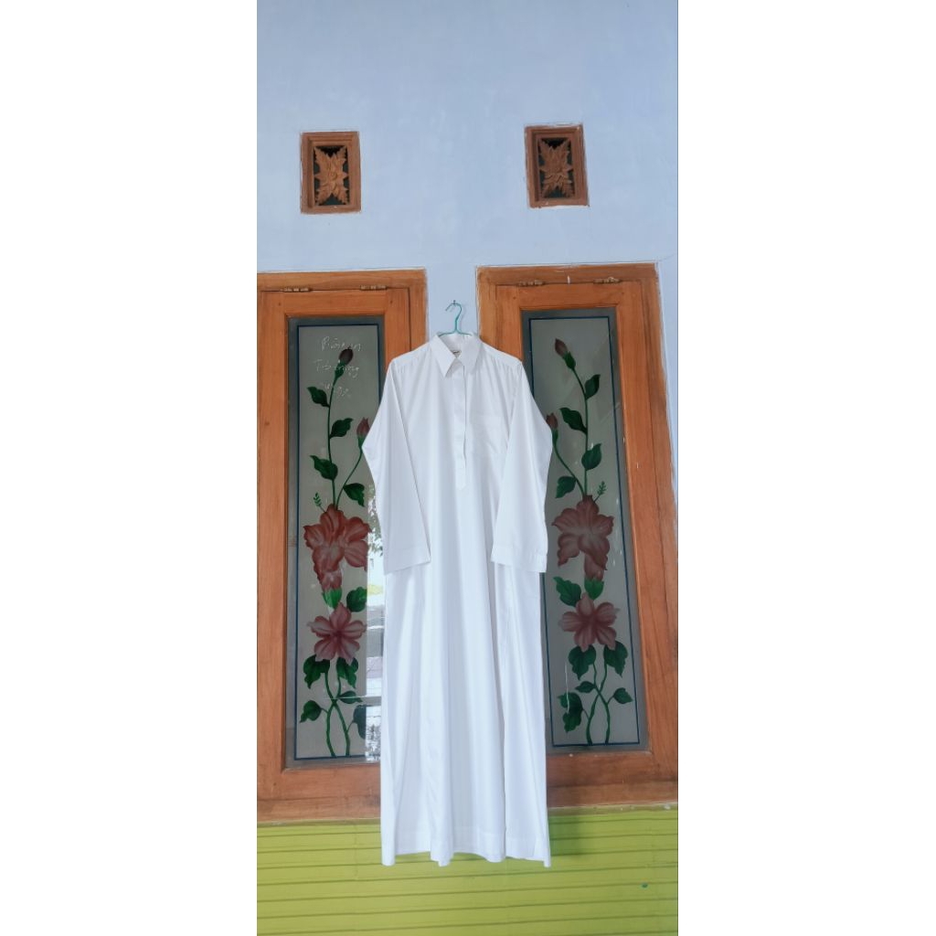 GAMIS PRIA PUTIH BRAND AL ASEEL