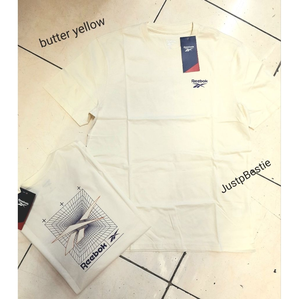 Reebok Mens Graphic Tee Kaos Reebok Original DISKON