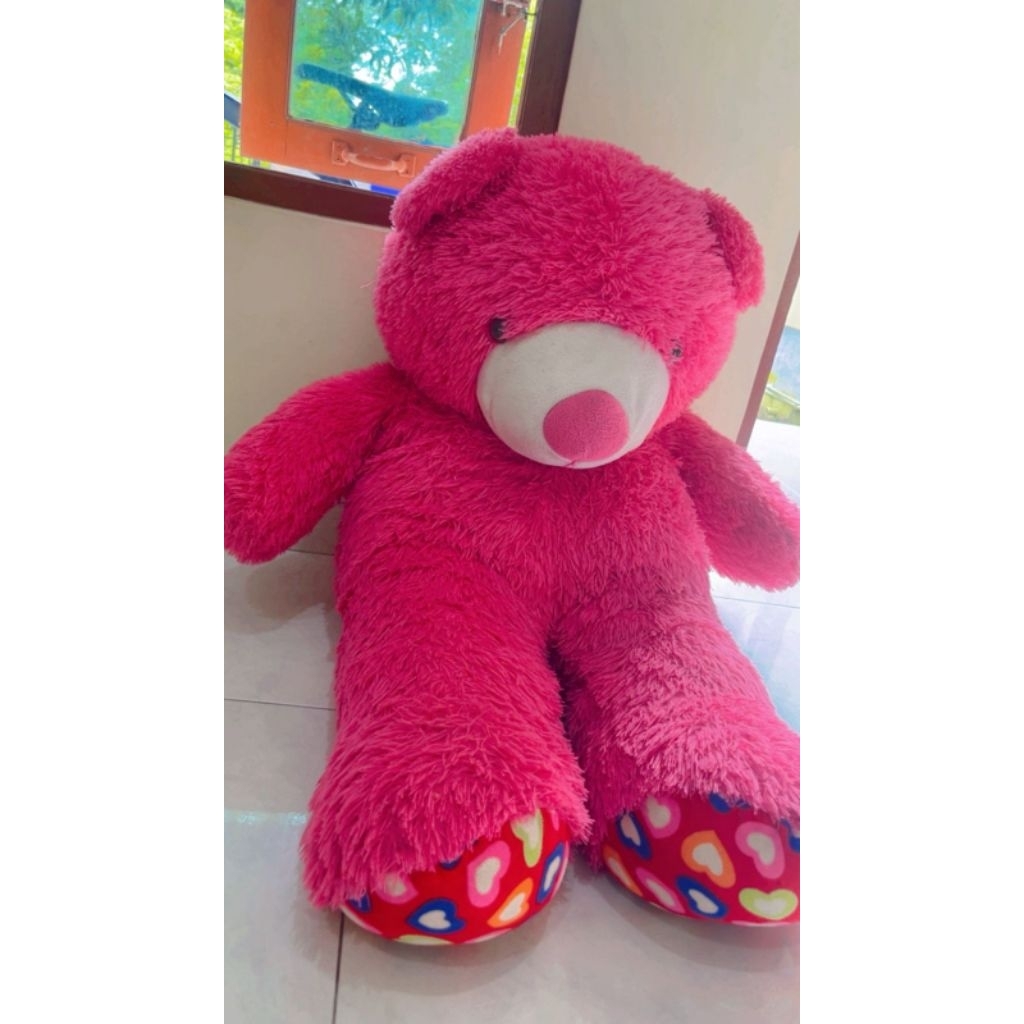 PL Boneka beruang pink jumbo