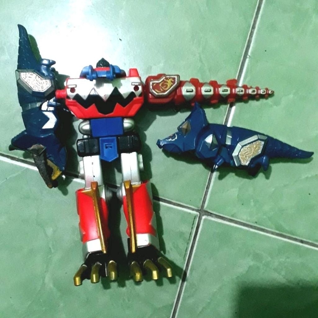Zord Killer Oh Pterodactyl + Abaren Oh Abaranger Dhino Thunder