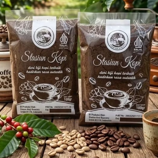 Kopi bubuk robusta(premium) -100% kopi murni
