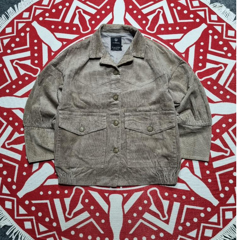 outer Jacket corduray W closet big pocket