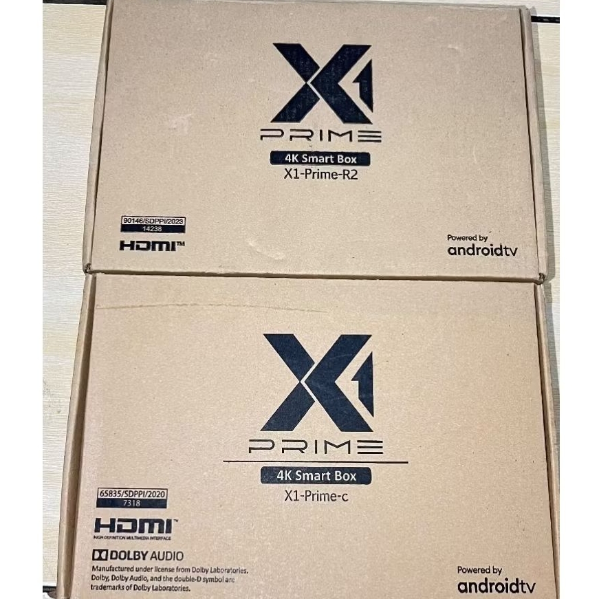 STB ANDROID X1 4K PRIME C & X1 4K PRIME R2 OS 11 FULL SET / NON ROOT(BELUM DI ROOT)