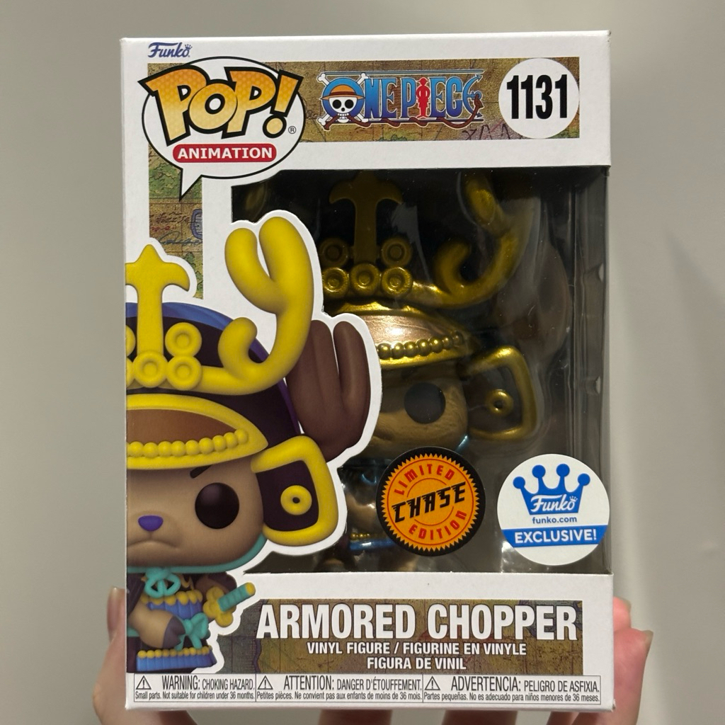 Funko Pop ARMORED CHOPPER Chase Limited Edition Funko Exclusive One Piece