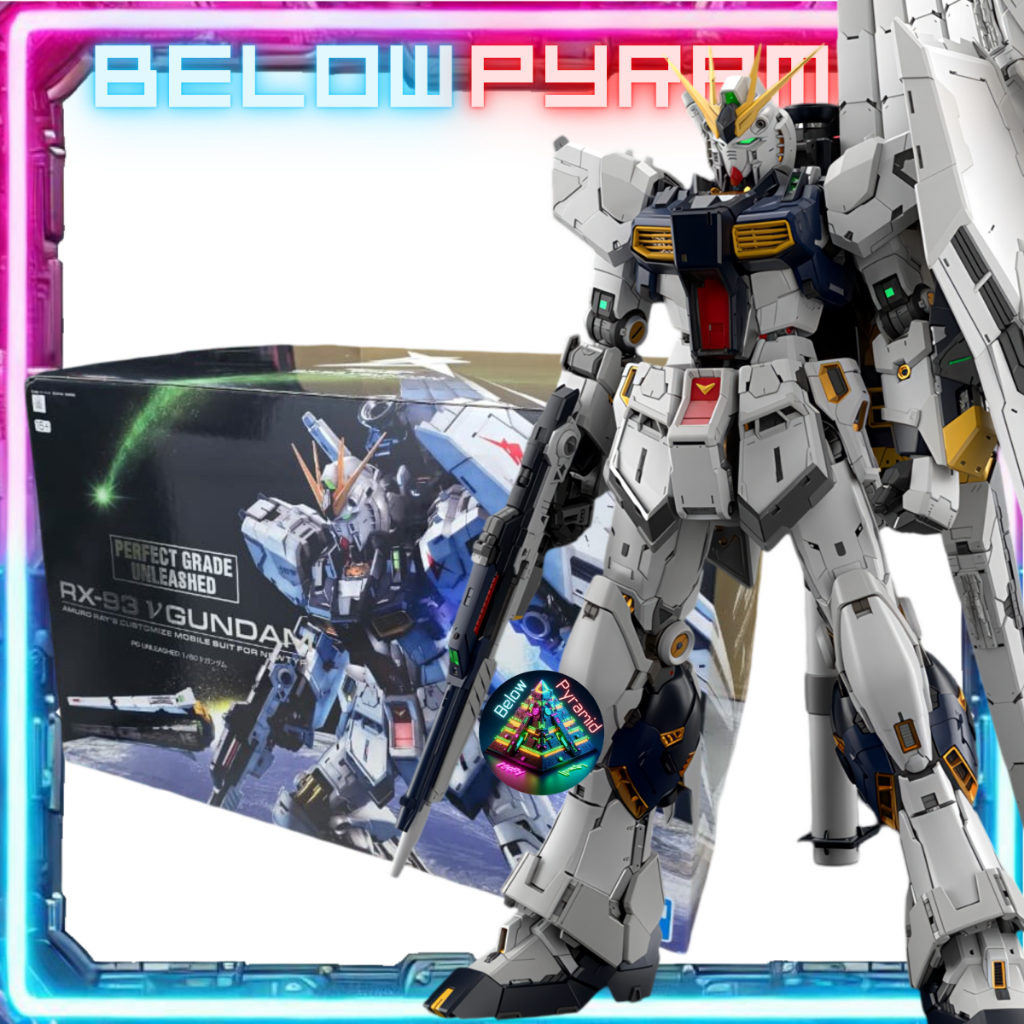 PG Unleashed NU Gundam RX 93 Bandai 1/60 Model Kit | Perfect Grade Bandai Gunpla Plamo Plastic Kits 
