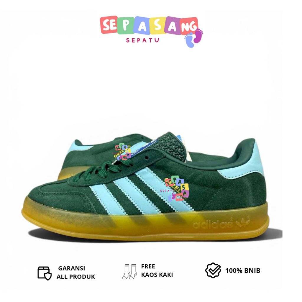 Sepatu Gazelle Green Tosca