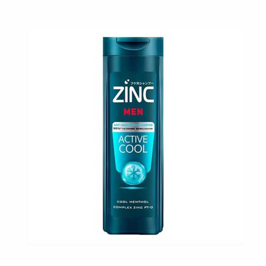Zinc Men Active Cool Shampoo 340ml