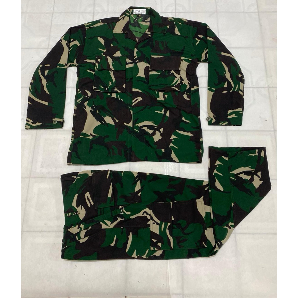 BAJU PDL RIPSTOK MALVINAS PANCA WARNA GELAP ANTI LUNTUR