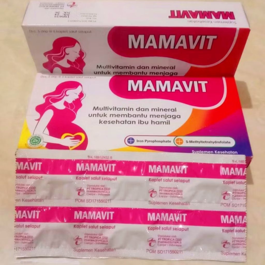 MAMAVIT STRIP 6 KAPLET