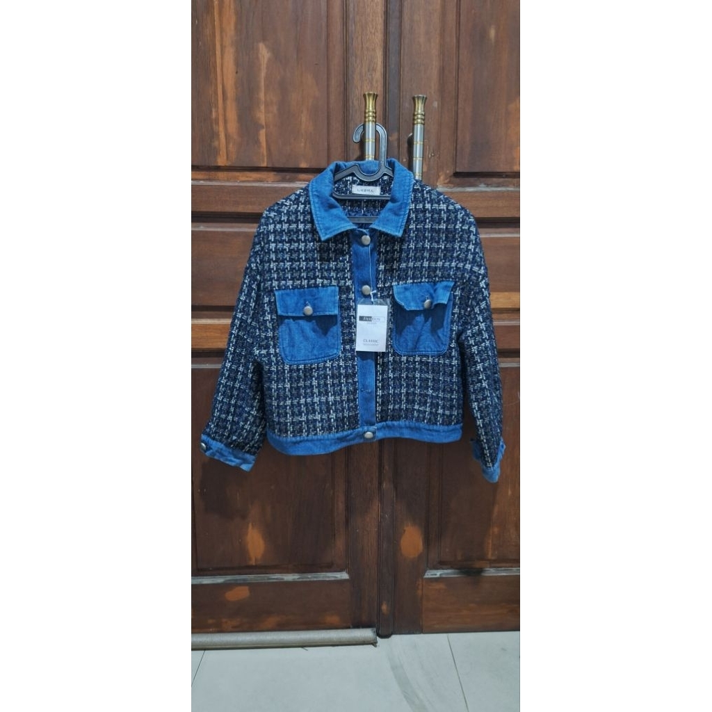 blazer wanita Tweets MIX Jeans