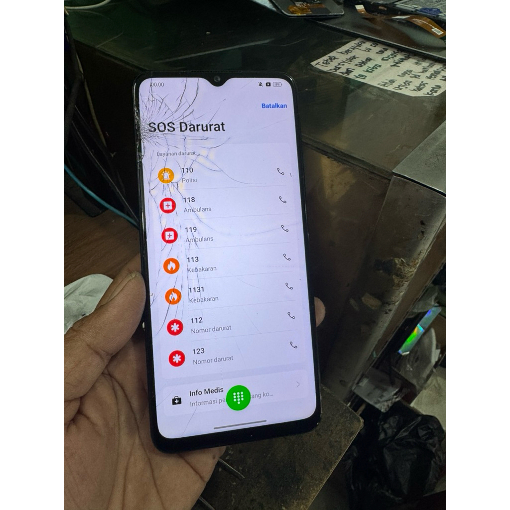 LCD TOUCHSCREEN OPPO A57 4G A77S 4G ORIGINAL COPOTAN