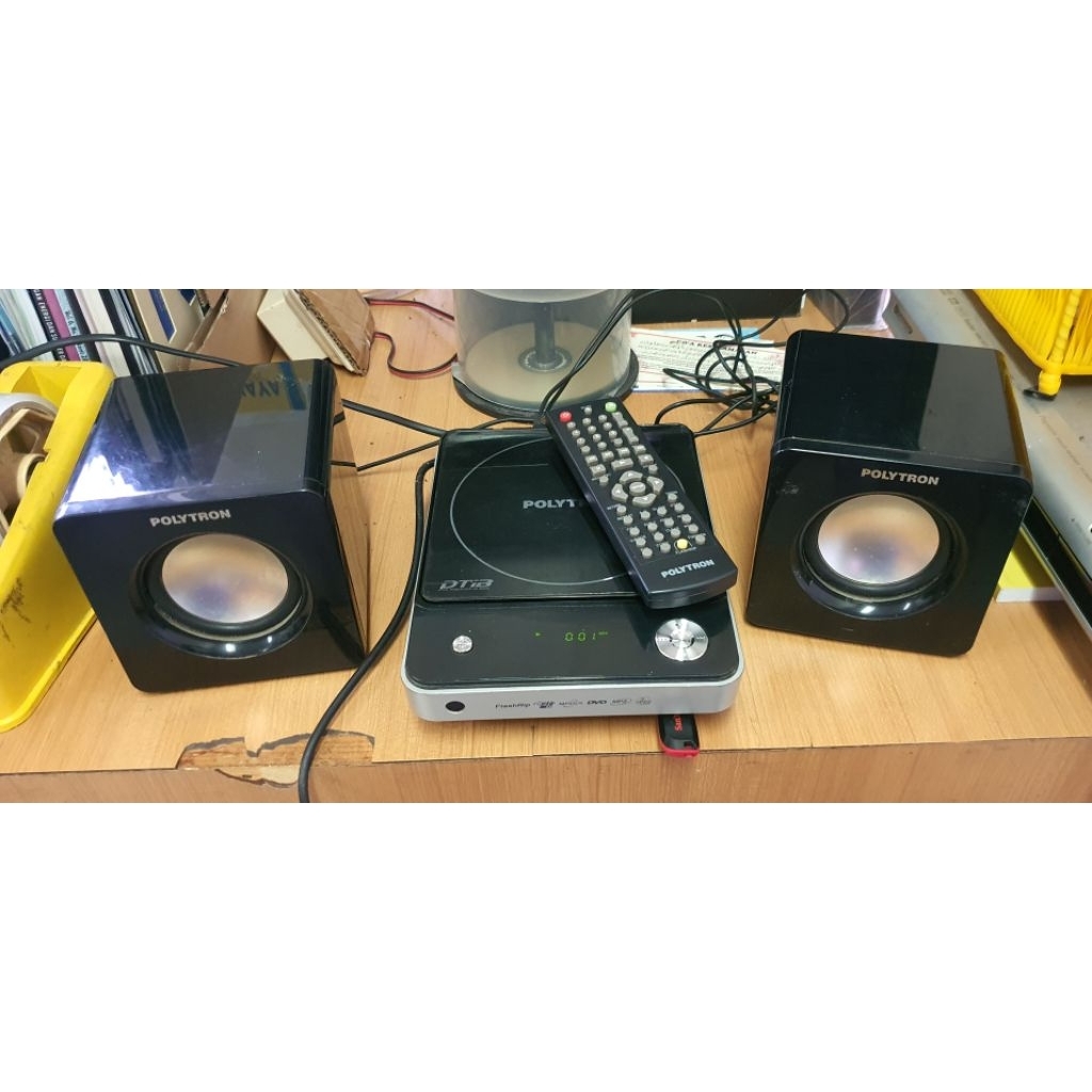 DVD PORTABEL POLYTRON DTIB 3300C second