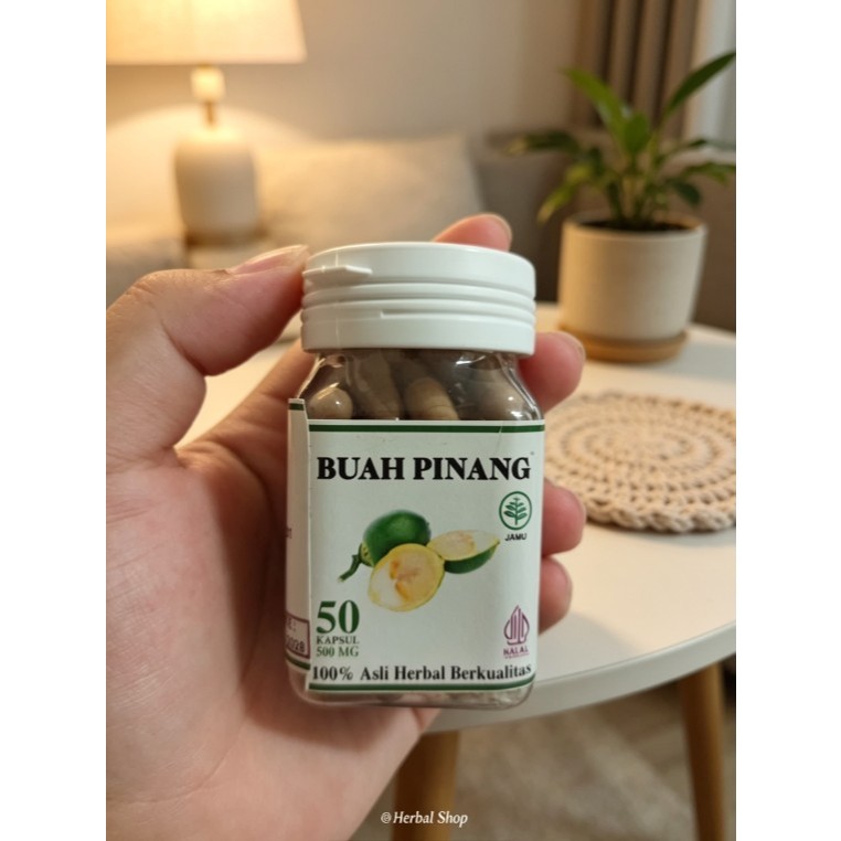 Kapsul Buah Pinang Muda Original Berkualitas