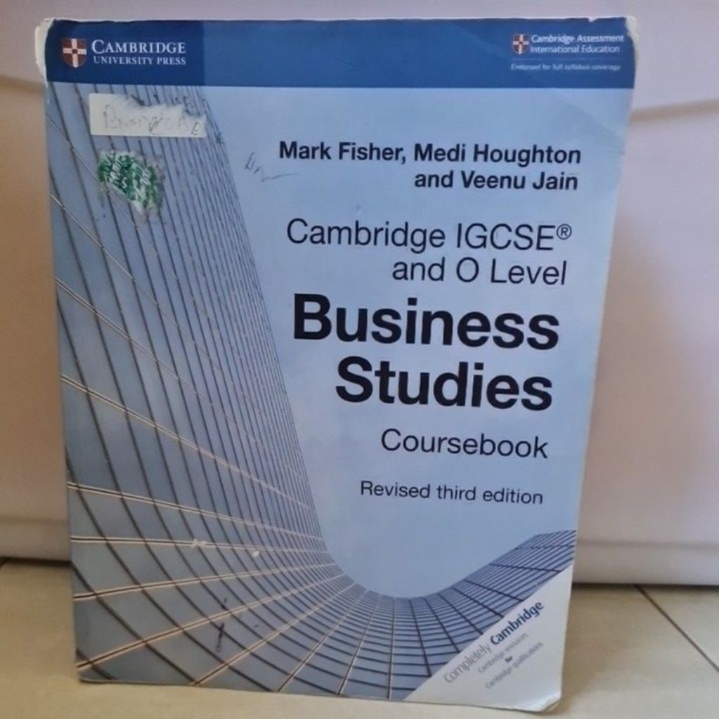 Cambridge IGCSE Business Studies (ORI)