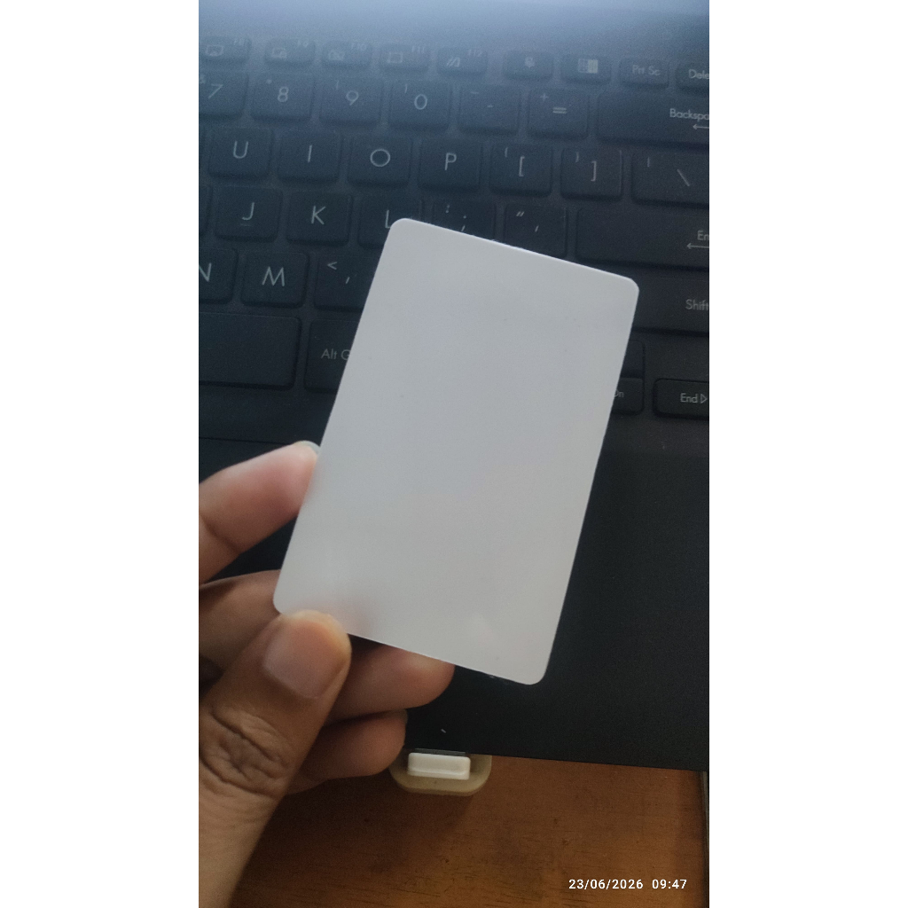 KERTAS PVC TANPA OVERLAY | BATANG | TULANG | UNTUK ID CARD