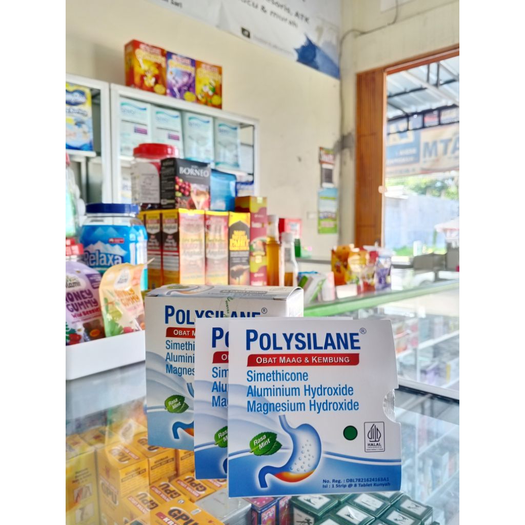 Polysilane tablet kunyah