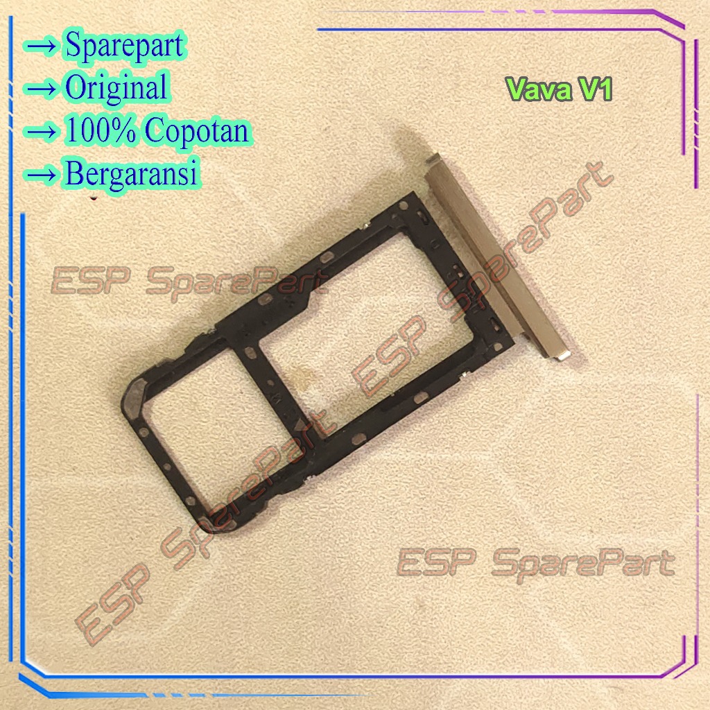 Simtray Vava V1 Simlock Dudukan Tempat Slot Simcard Copotan
