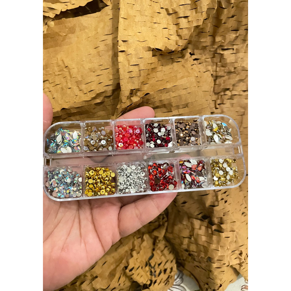 Set Gems Manik Manik Henna