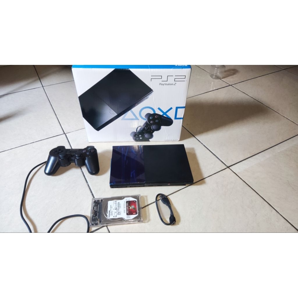 PS2 Slim Matrix 160GB Mulus