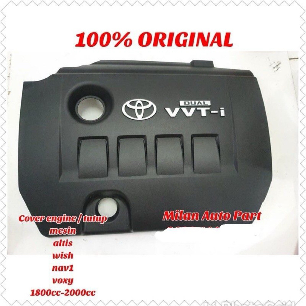 Cover engine navy1 altis wish voxy Dual vvti ORIGINAL / Tutup mesin voxy nav1 wish altis dual vvti