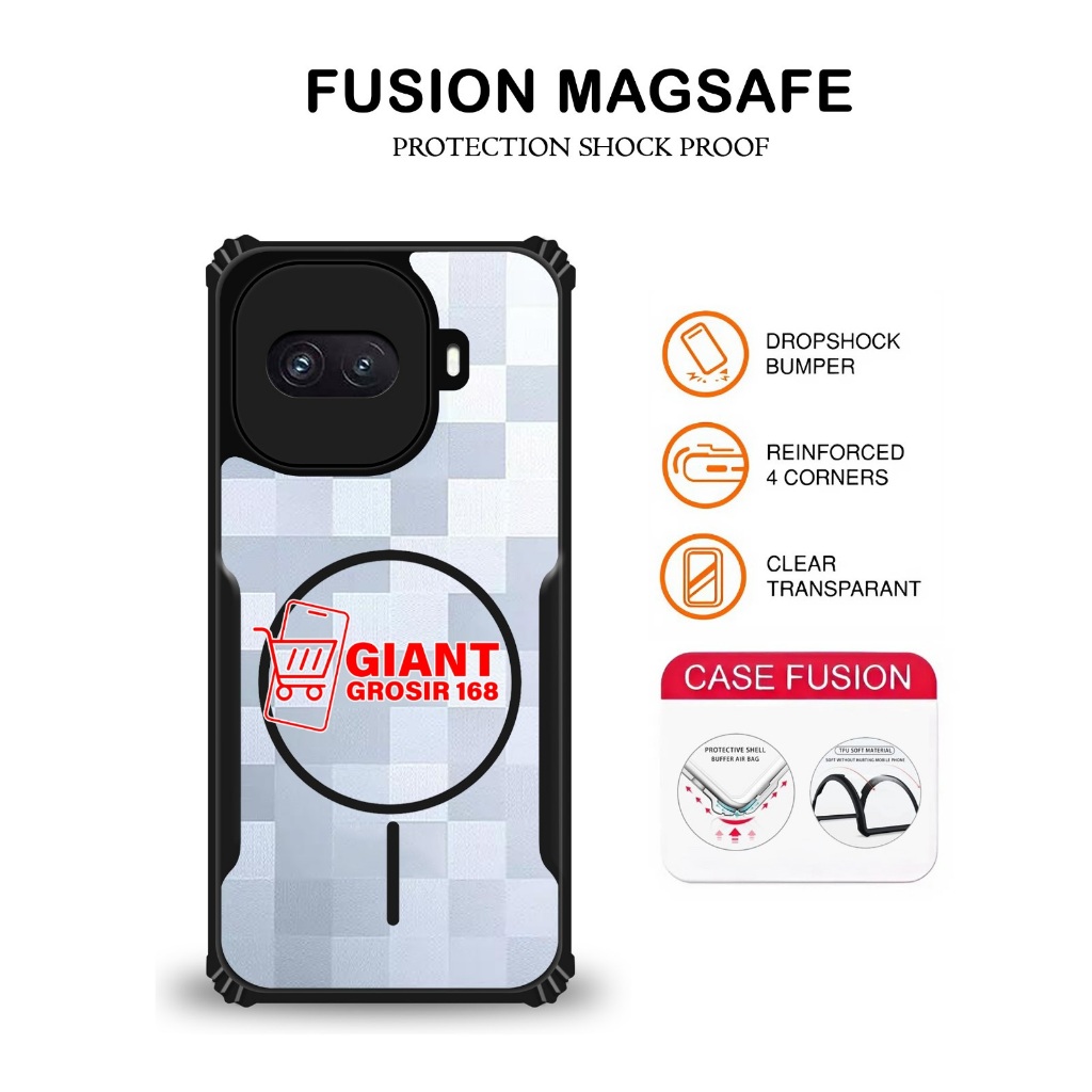 Case Magsafe iQoo 15R iQoo 15 5G Fusion Case Armor Shockproof Casing hp iQoo 15R iQoo 15 5G - MAG10