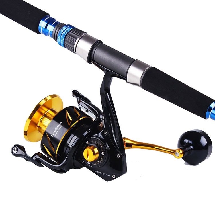 Reel Pancing Lurekiller Saltist Metal Body Max Drag 35kg Gear Ratio 6.2:1 Japan Technology