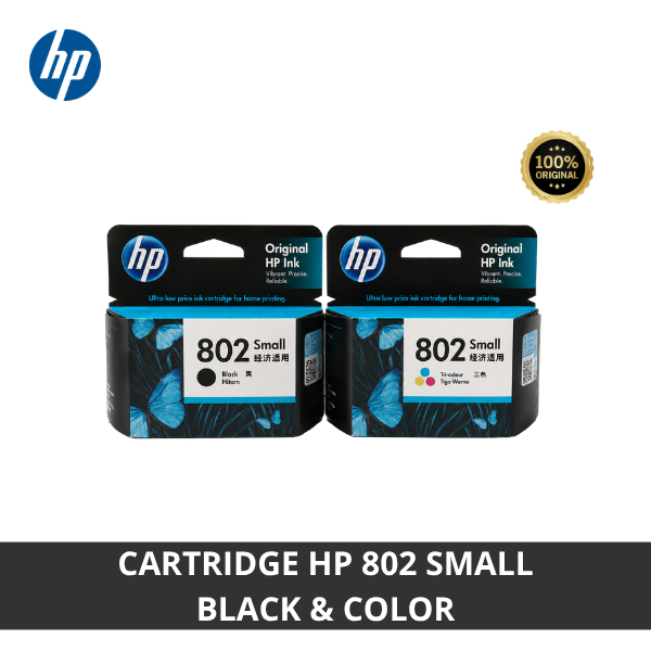 Cartridge HP 802 Small Black & Color