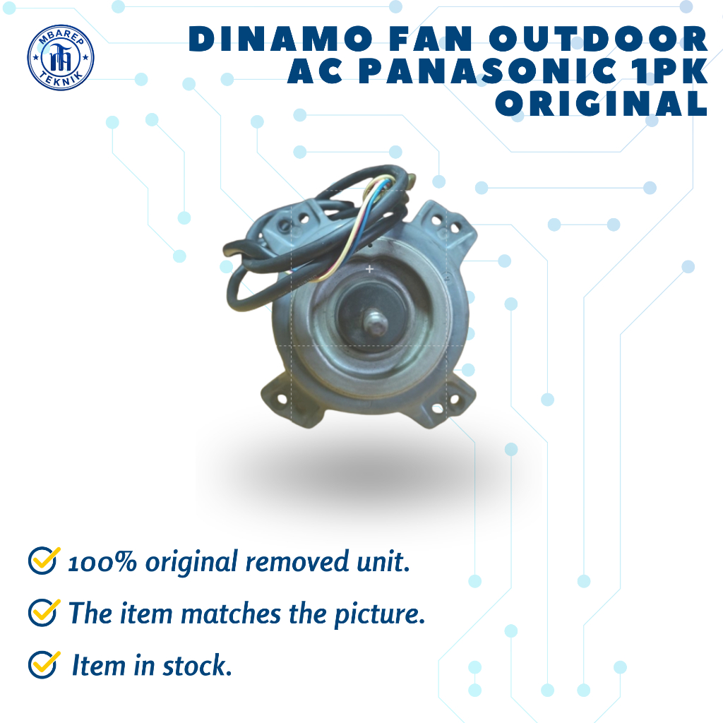 Dinamo Fan outdoor AC panasonic 1pk original