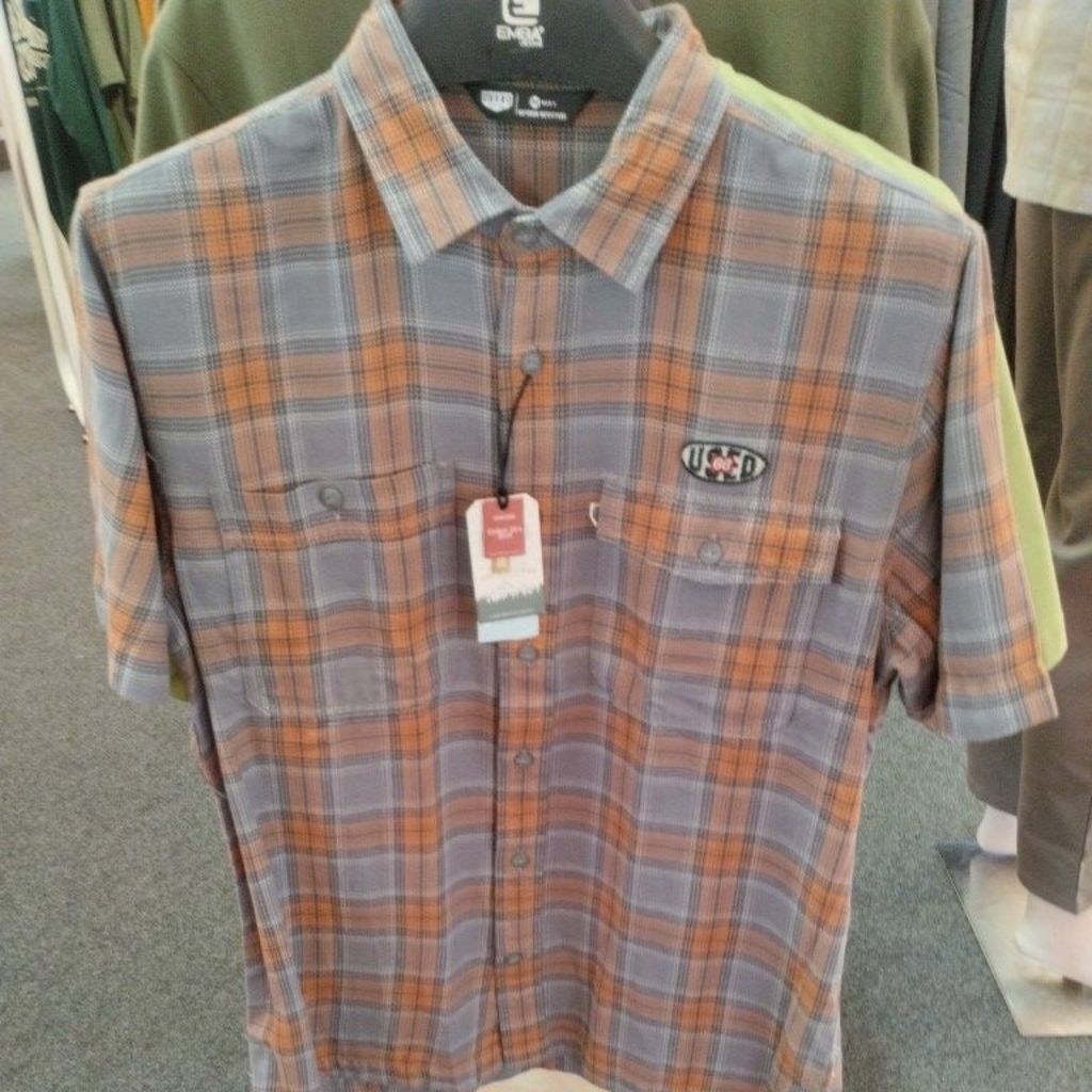 KEMEJA LENGAN PENDEK USED JEANS ORIGINAL
