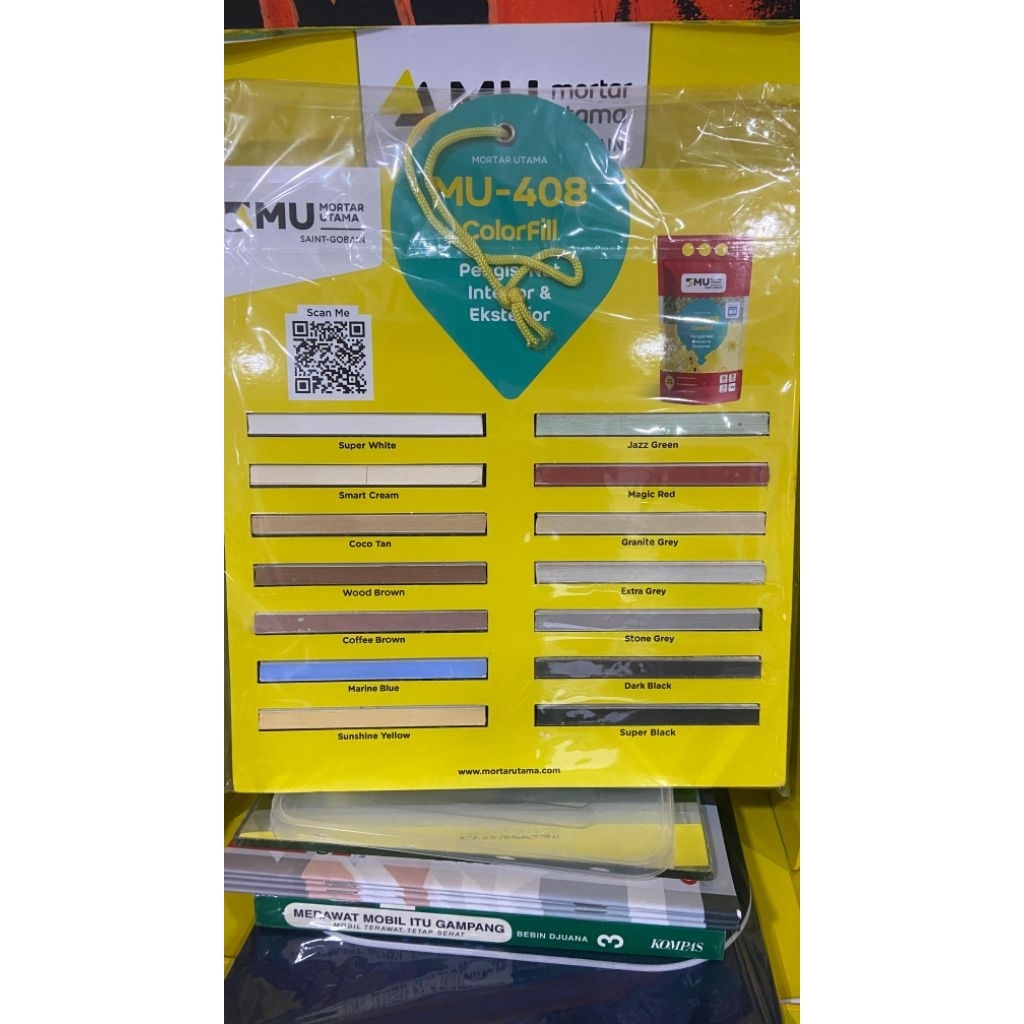 Semen Nat MU / Semen Pengisi Keramik Mortar Utama