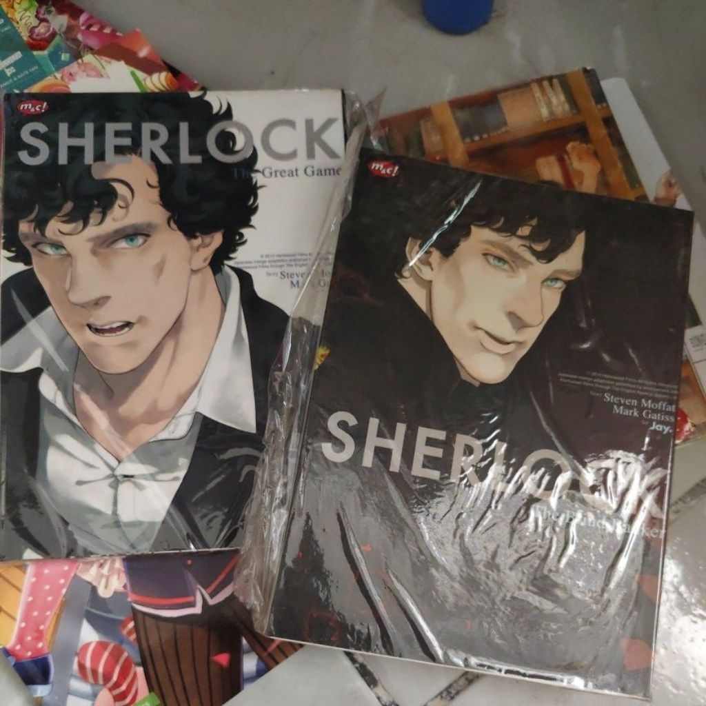 [PRELOVED] KOMIK SHERLOCK THE GREAT GAME SHERLOCK THE BLIND BANKER