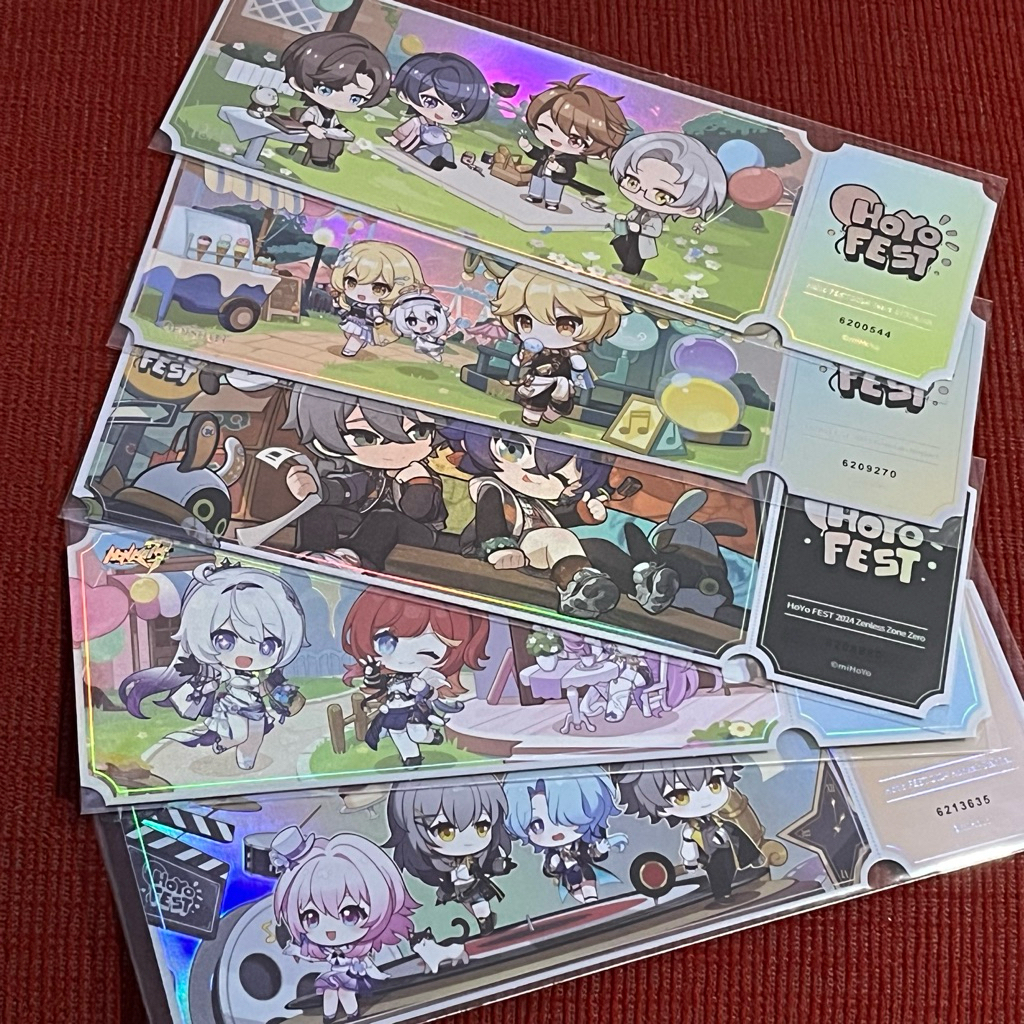 ready merch hoyofest 2024 freebies | genshin impact, honkai, starrail