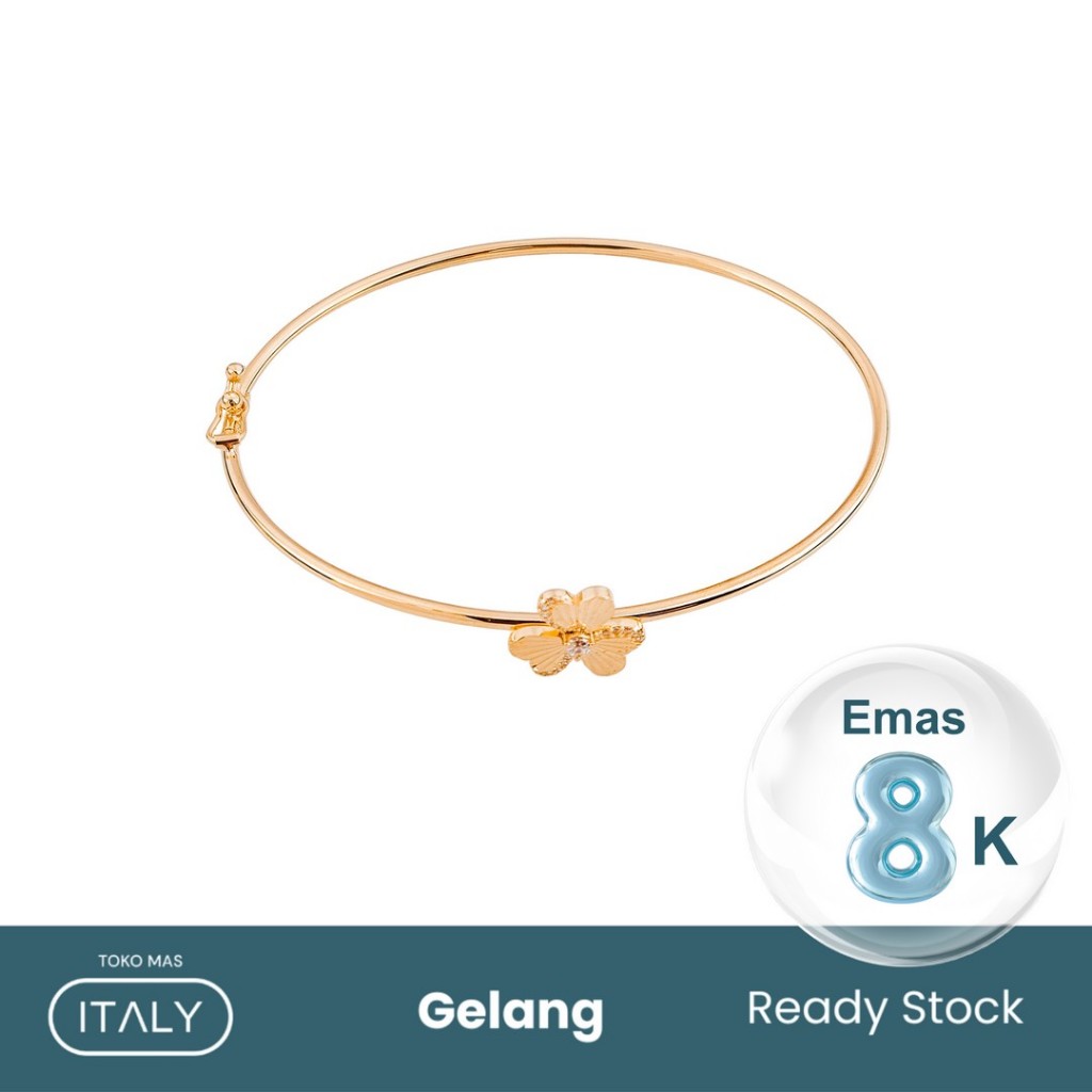 GELANG KAKU BUNGA HOLOGRAM MT AD KN UBS CCT 8K