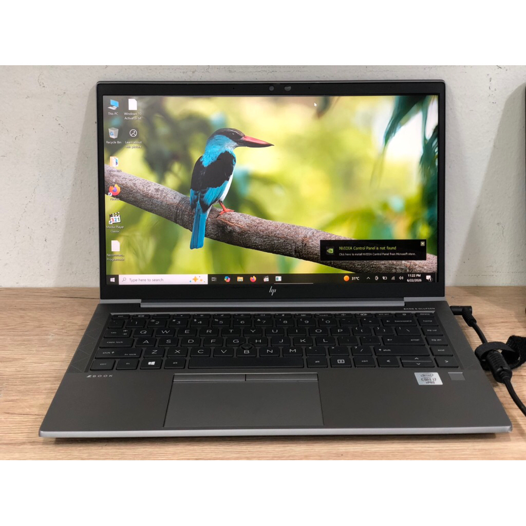 Hp Zbook Fireflay 14 G7 Intel Core i7 Gen 10 Ram 32 SSD 512
