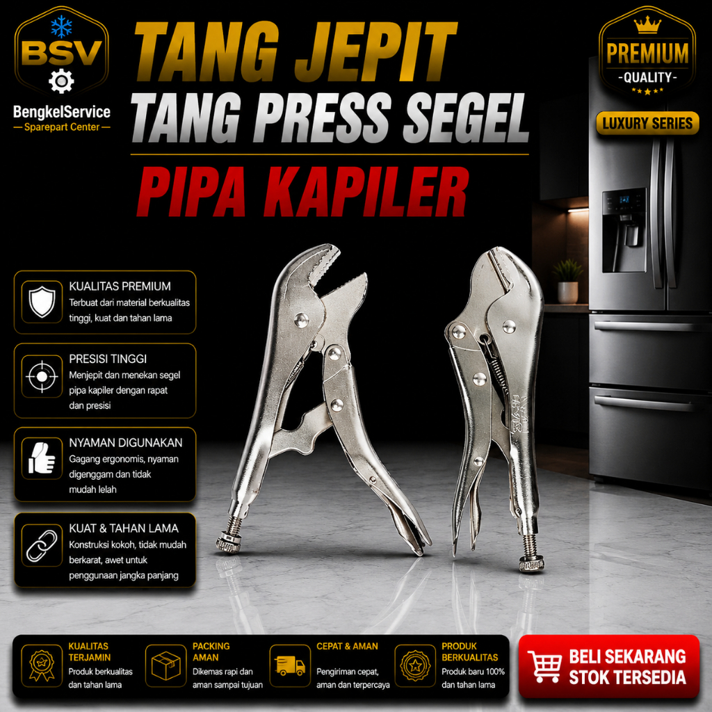 Tang Jepit Pipa Kapiler Press Pipa Kapiler Tang Buaya