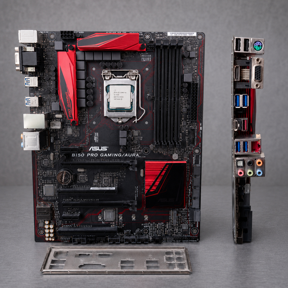 Mobo ASUS B150 PRO GAMING AURA LGA1151 | MOTHERBOARD  Gen6 - Gen7 | Nvme Ready