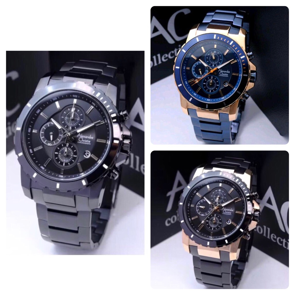 AC 6141MC JAM TANGAN PRIA ALEXANDRE CHRISTIE 6141MC / AC 6141MC / AC 6141 [ORIGINAL]