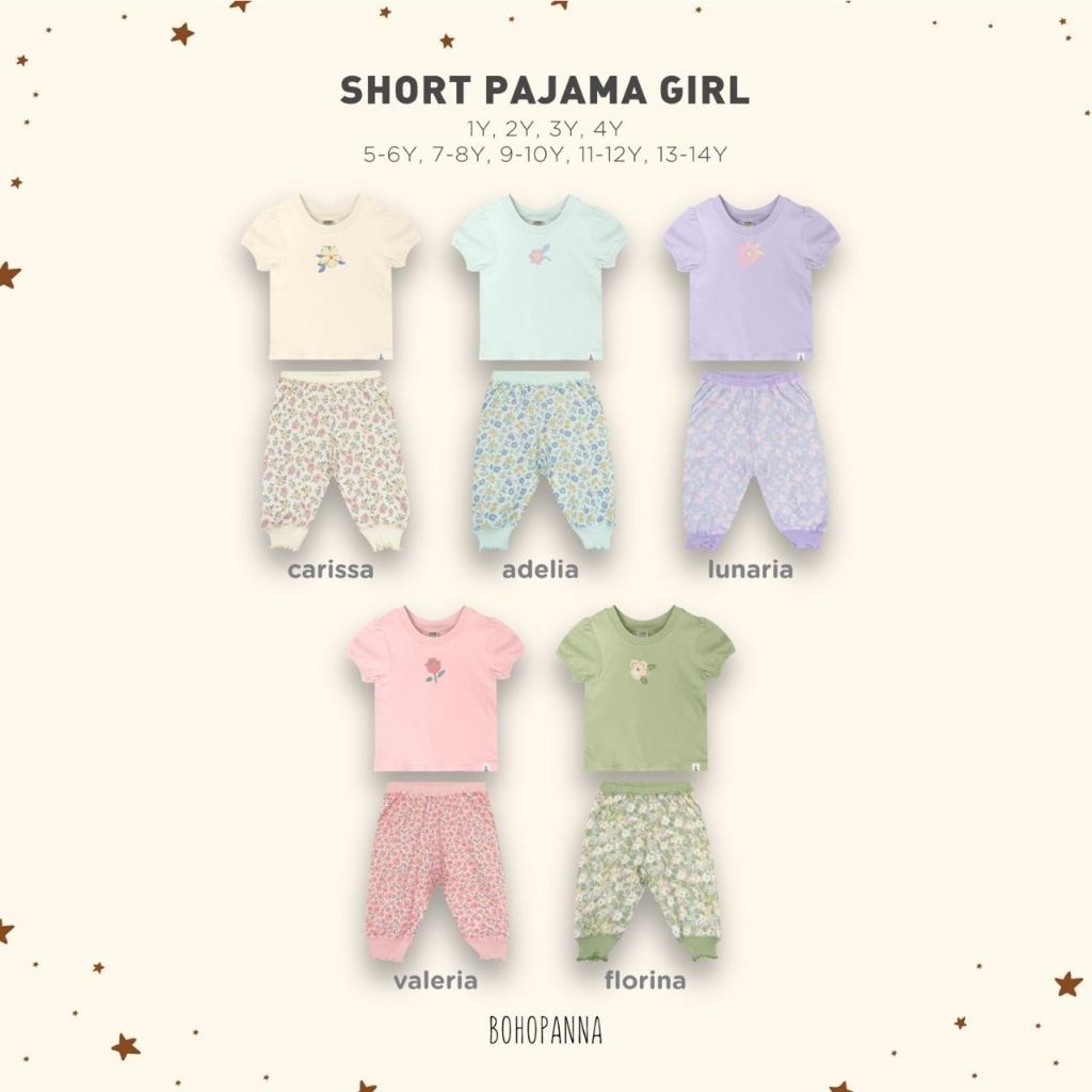 BOHOPANNA - SHORT PAJAMA GIRL - PAJAMA