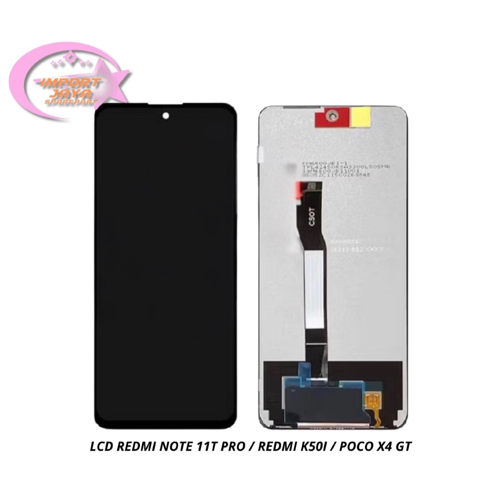 LCD REDMI NOTE 11T PRO / REDMI K50I / POCO X4 GT ORG - LCD FULLSET - LAYAR HP