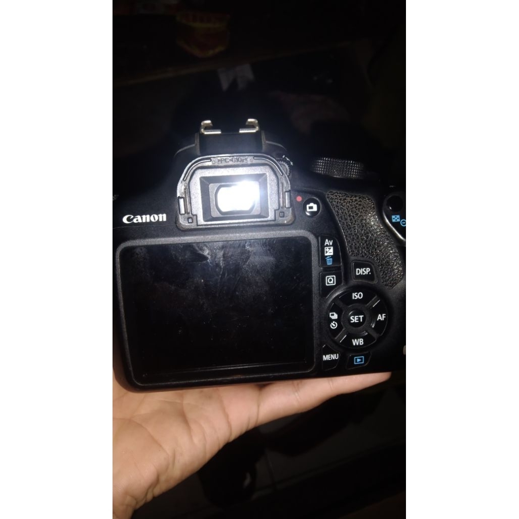 Canon 1200D lensa fix YN.