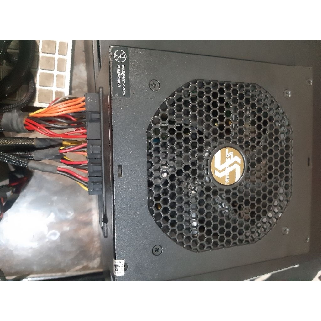 PSU Merk SEASONIC gold Modullar 650Watt