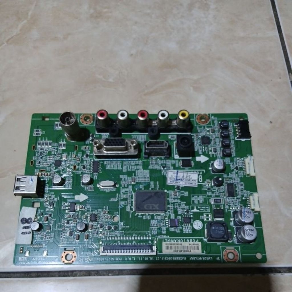 118 MB Motherboard Mainboard Mesin Monitor TV LED LG 24MT48AF